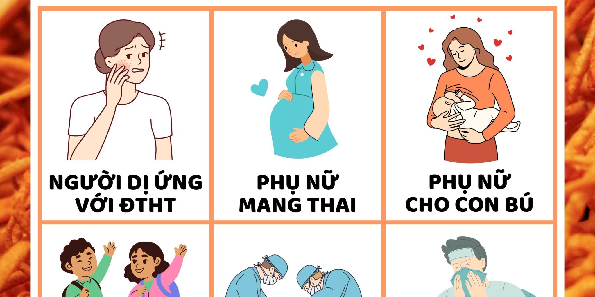 ĐÔNG TRÙNG HẠ THẢO KHÔNG NÊN DÙNG VỚI AI